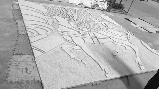HKUST-GZ: History of Chinese Science and Technology Relief Mural